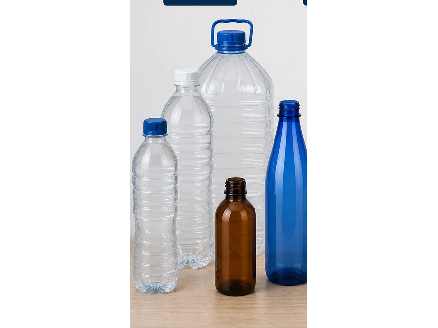Clear PET Bottle Range product photograph