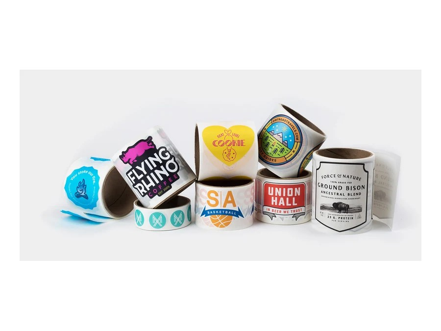 Custom Roll Labels 50 x 50mm product image